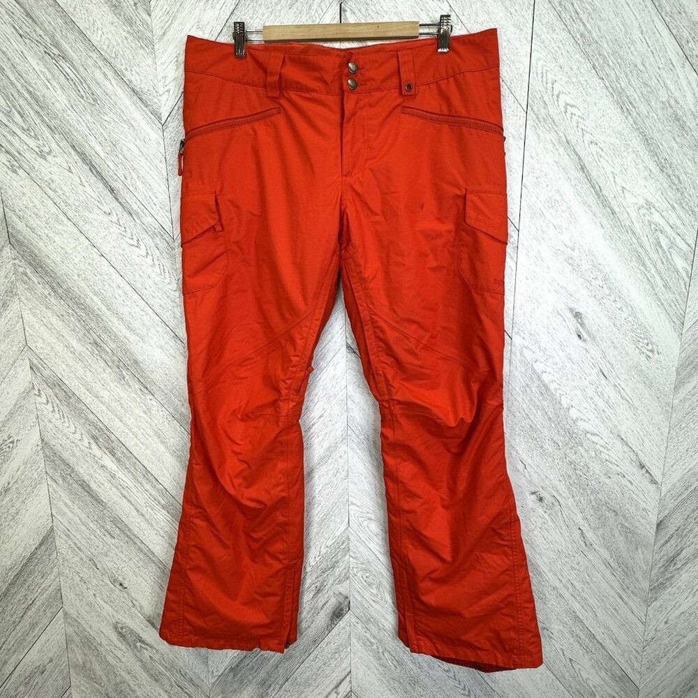 Burton WB FLY Pant Womens Size XL Orange Snow Ski Snowboard Winter Outdoor